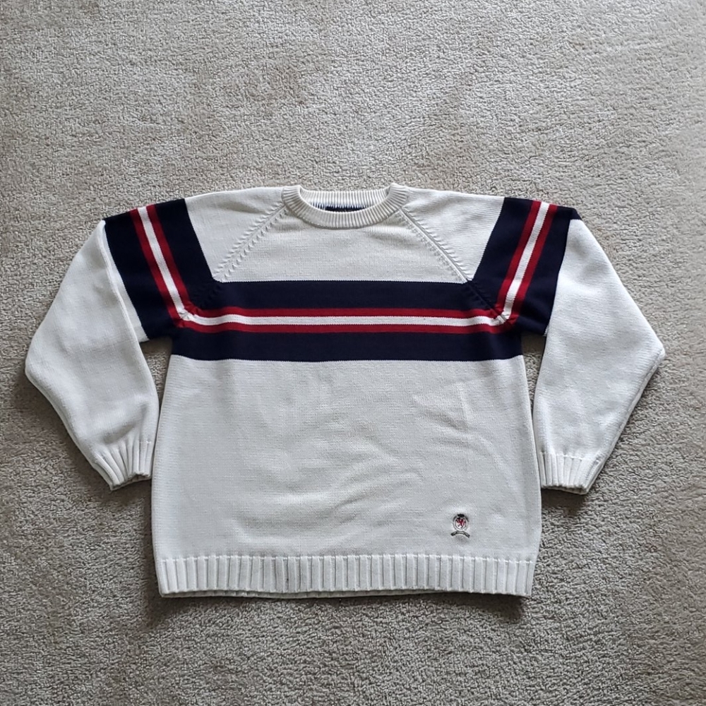 Vintage Tommy Hilfiger Stripe Sweater EUC